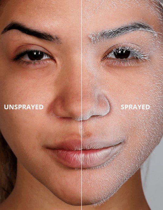 Hair identifier spray